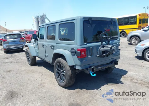 2024 Jeep Wrangler 4Xe Sahara 4Xe из США, поврежденный, VIN 1C4RJXP66RW166427